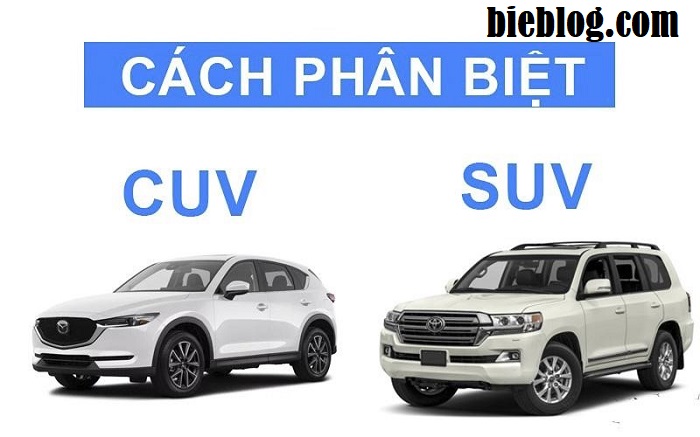 Các mẫu xe SUV và CUV ngày càng khó phân biệt.